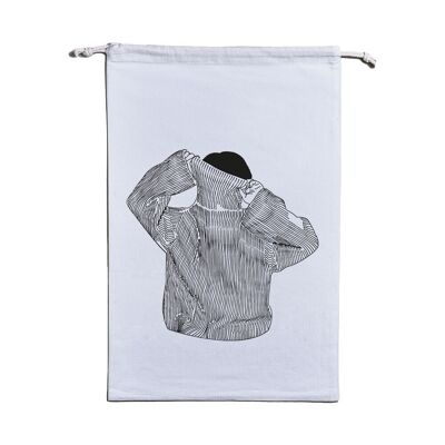 Organic Laundry Bag - clean sweater