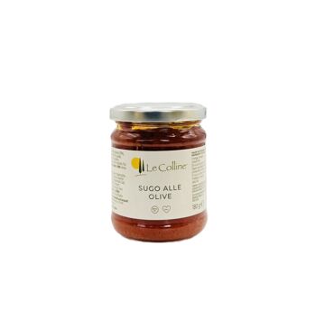 Sauce tomate aux olives d'Italie 1