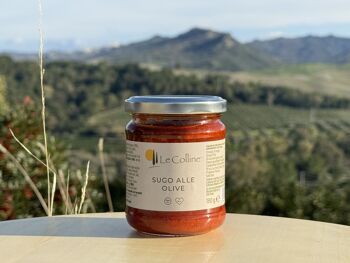 Sauce tomate aux olives d'Italie 2