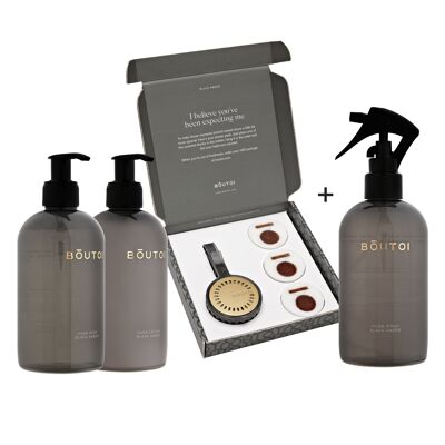 Set Deluxe Black Amber + Spray per ambienti in omaggio