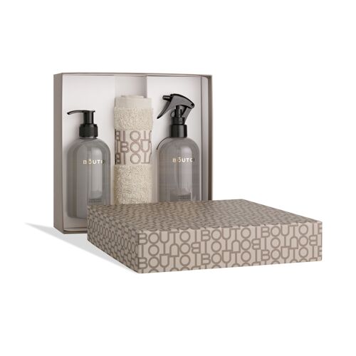 Harmony Gift box - Fig Delight - Hand soap 300ml + Room spray 300ml + Guest towel
