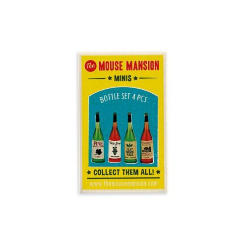 Kids DIY Dollhouse Miniatures - Bottle Set (Scale 1:12) - The Mouse Mansion