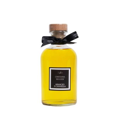 Perfume de Ambiente con Mechas 500ml Naranja y Canela