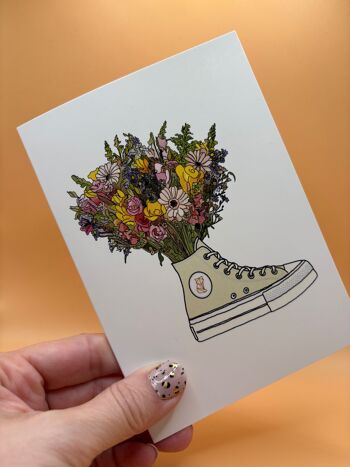 Panier Bouquet Bootanical Carte de vœux 2