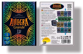 ALLEGRA Grande – un jeu de défausse de cartes tactique 2