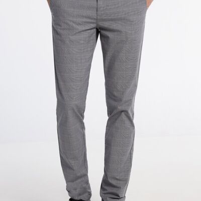 BENDORFF - Pantalone Chino a Quadri Vestibilità Slim Fit| 123416