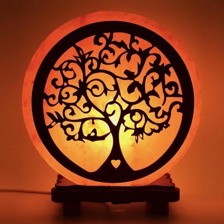 Salt lamp - Tree of life