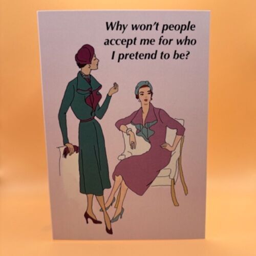 Why? Greeting Card