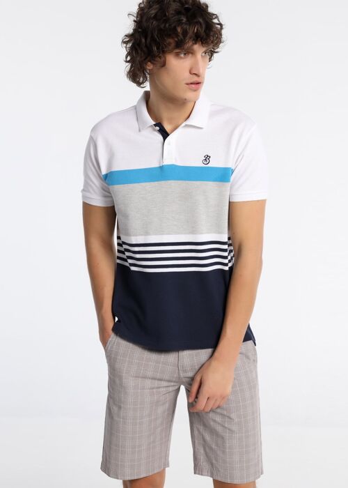 BENDORFF - Polo Shirt Short Sleeve Woven Stripe | 123439