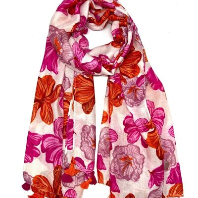 Floral scarf LN-6