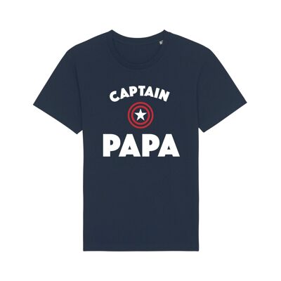 MARINEBLAUES T-SHIRT FÜR MÄNNER CAPTAIN PAPA ENKR