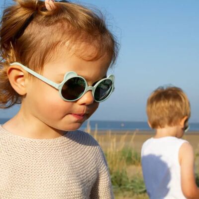 Mandelgrüne Teddybär-Sonnenbrille