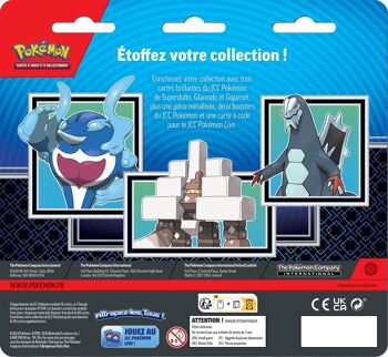 Pack 2 Boosters Pokémon EV05 - Gigansel, Glaivodo et Superdofin 2