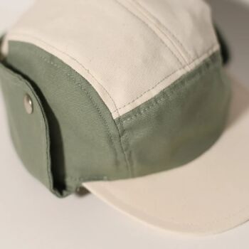 Chapeau anti-UV Camper Cap Vert 6