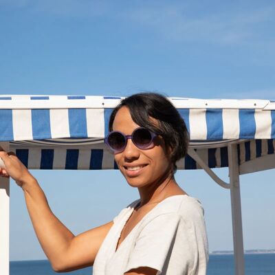 Gafas de sol Ki ET LA WOAM para adultos en color morado: ligeras y cómodas, categoría 3 - moda de verano para adultos