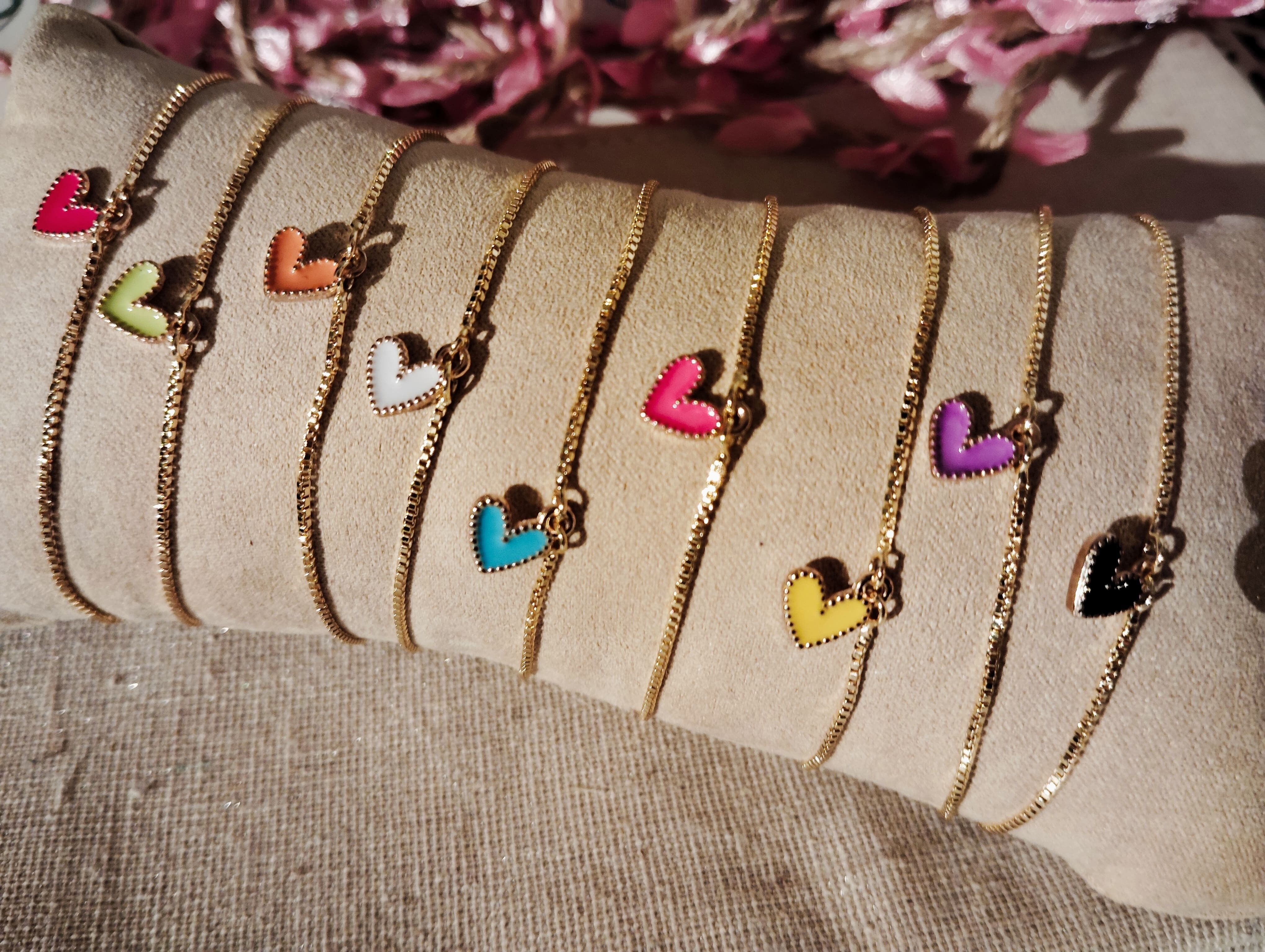 Herzarmband „Das Leben ist schön“