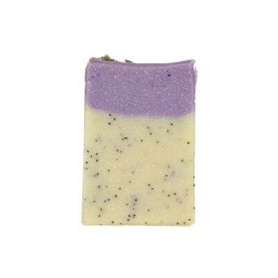 Natural soap poppy goat