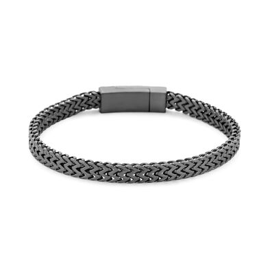 Grey Double Foxtail Bracelet