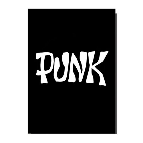 Punk Greetings Card