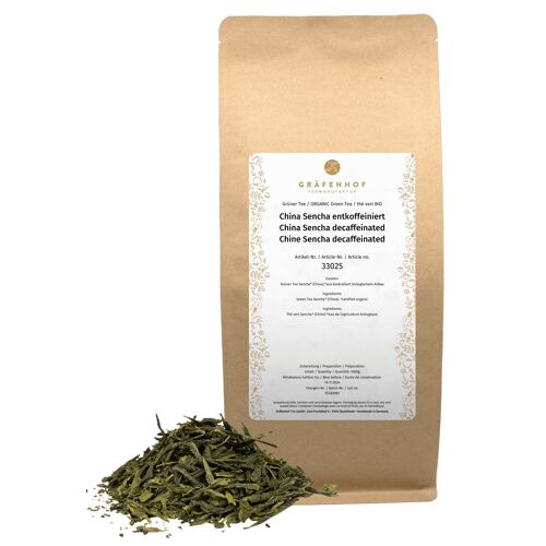 China Sencha, entkoffeiniert