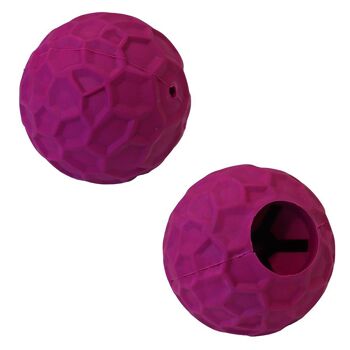 Balle jouet pour chien en caoutchouc naturel de couleurs assorties - Panton 2