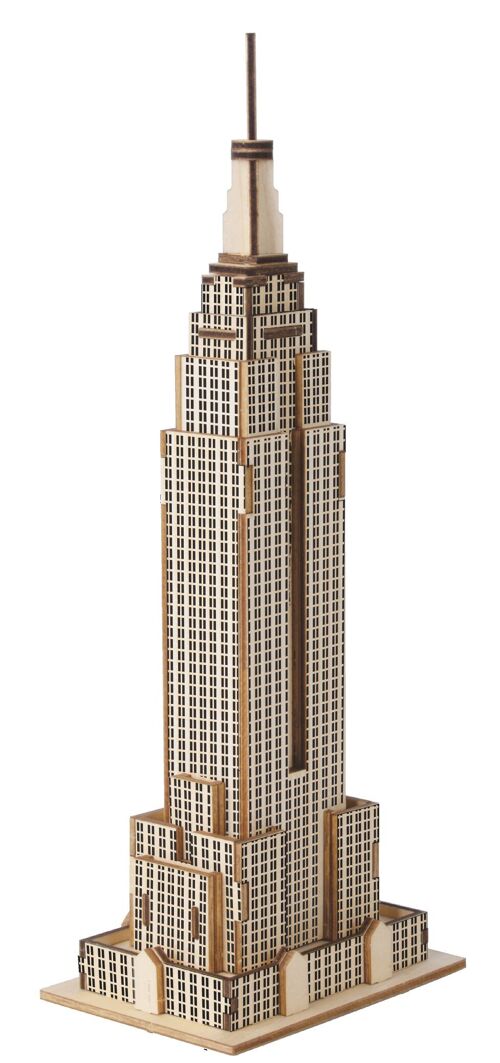 Bouwpakket Empire State Building van hout