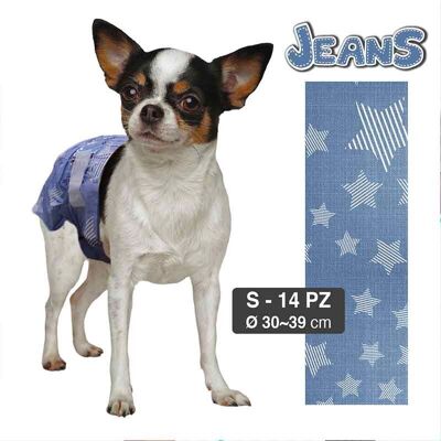 Pannolini per Cani - Dog Nappy Jeans