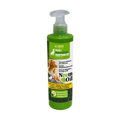 Shampoo Naturale all’Olio di Neem per Cani Niki Natural Defence