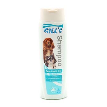 Shampoing pour chiens et chats à fourrure lisse - Gill's 3
