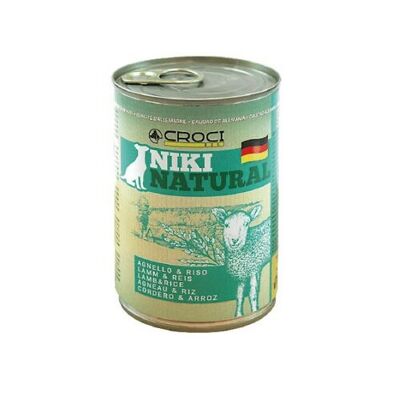 Niki Natural Lamm-Reis-Nassfutter für Hunde