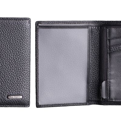 Simple wallet - Small Model - PREMIUM BLACK