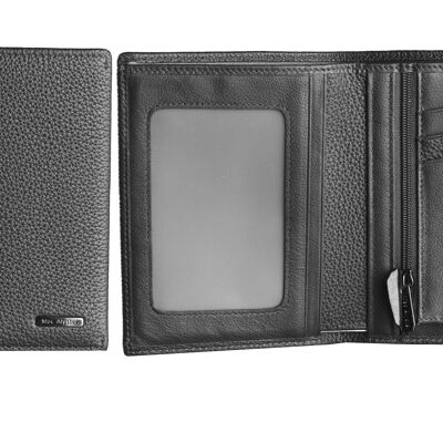 Simple wallet - Large Model - PREMIUM BLACK