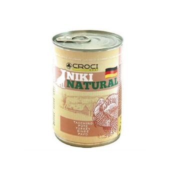 Niki Natural Dinde nourriture humide pour chiens 1