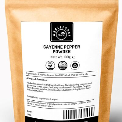 Poudre de piment de Cayenne