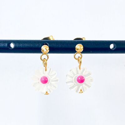 aretes de margaritas