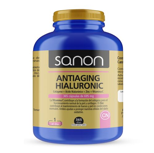SANON Antiaging Hyaluronic 365 cápsulas de 695 mg FR