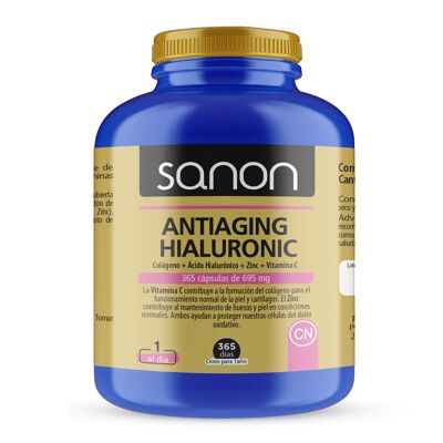 SANON Anti-âge Hyaluronique 365 gélules de 695 mg FR