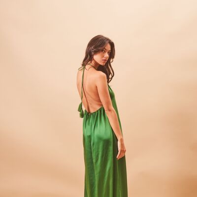 Sofya Emerald Dress