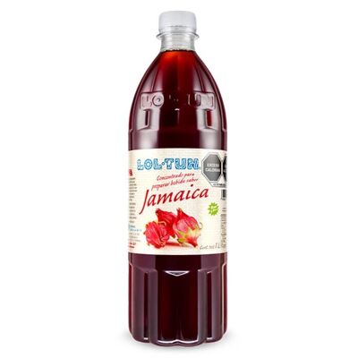 Concentrado de Jamaica (Hibiscus) -Lol Tun 1L