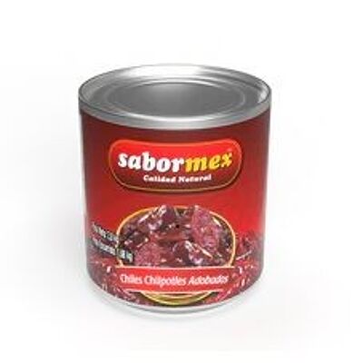 Piment chipotle mariné - Sabormex - 2,8 kg