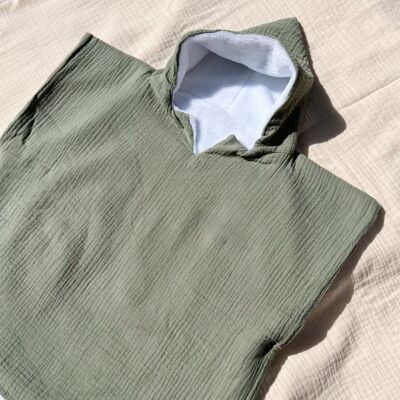 Marin le poncho de bain - Kaki