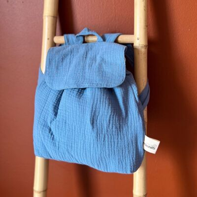 Diego the backpack - Denim Blue