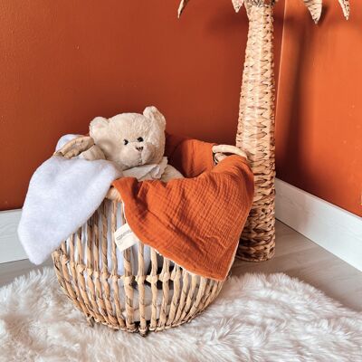 Juliette the cozy blanket - Terracotta