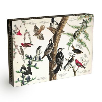 Aves de Audubon Rompecabezas vintage de 1000 piezas de Penny Puzzle