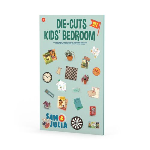 Kids DIY Dollhouse - Die Cuts Kid's Bedroom - The Mouse Mansion