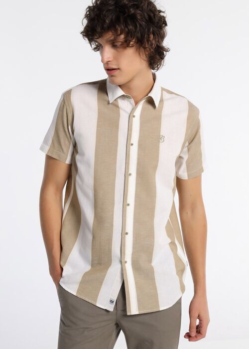 BENDORFF - Shirt Woven Stripe Short Sleeve | 123460