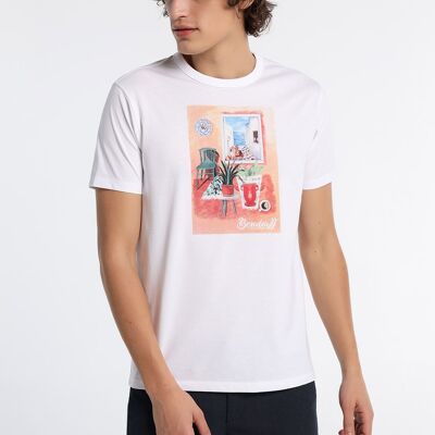 BENDORFF - T-shirt manica corta con grafica sul petto | 123463