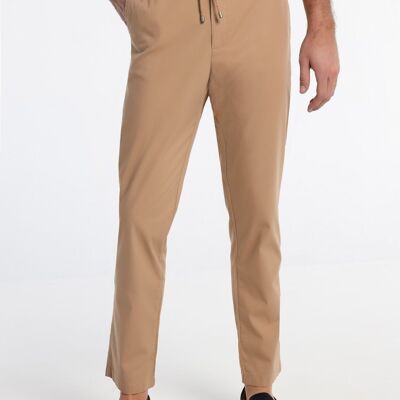 LOIS JEANS - Pantaloni slim fit con cintura elasticizzata in tela | 123547