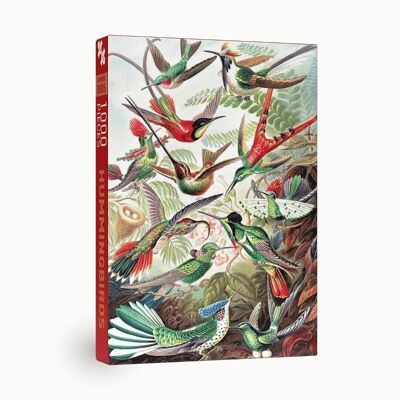 Hummingbirds 1000 piece Vintage jigsaw puzzle by Penny Puzzle