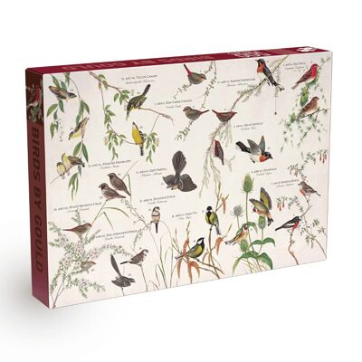 Birds by Gould Rompecabezas vintage de 500 piezas Penny Puzzle